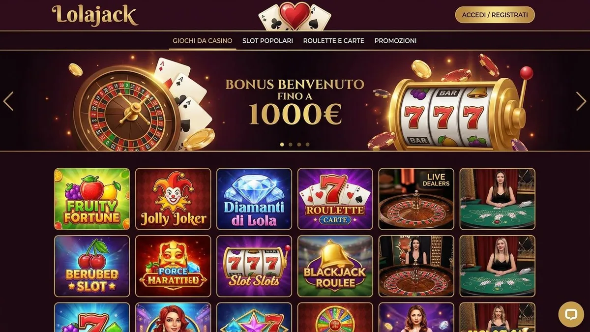 Giochi casino Lolajack